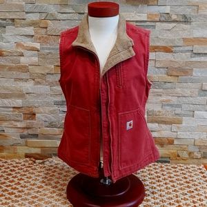 Carhartt sherpa Vest Size small for women